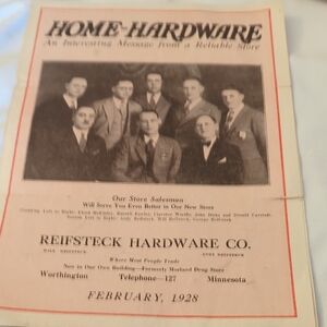 Reifsteck Hardware Catalog 1928